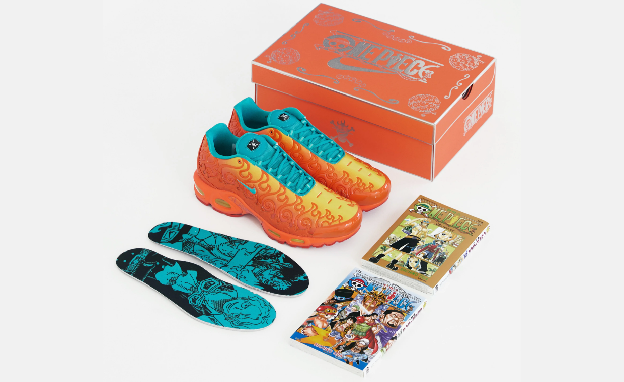 Where to Buy the One Piece x Nike Air Max Plus Mera Mera