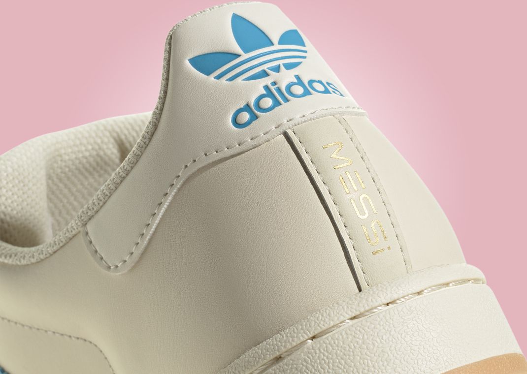 Lionel Messi x adidas Superstar Argentina Heel Detail