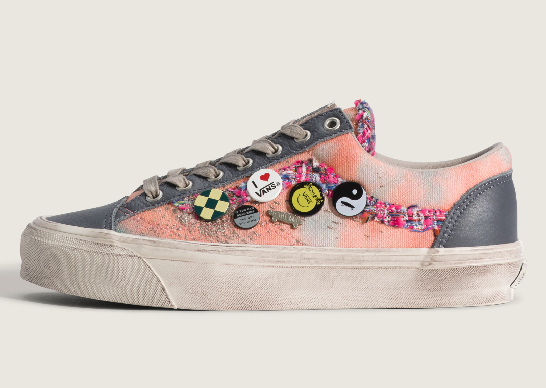 Vans Old Skool 36 Souvenir Asphalt - Lateral
