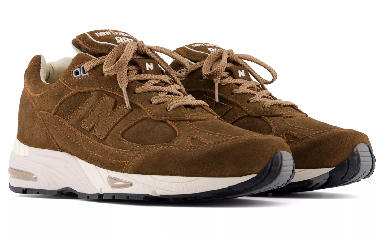 The New Balance 991v1 Made in UK is Ready for Fall in Soft Brown Suede