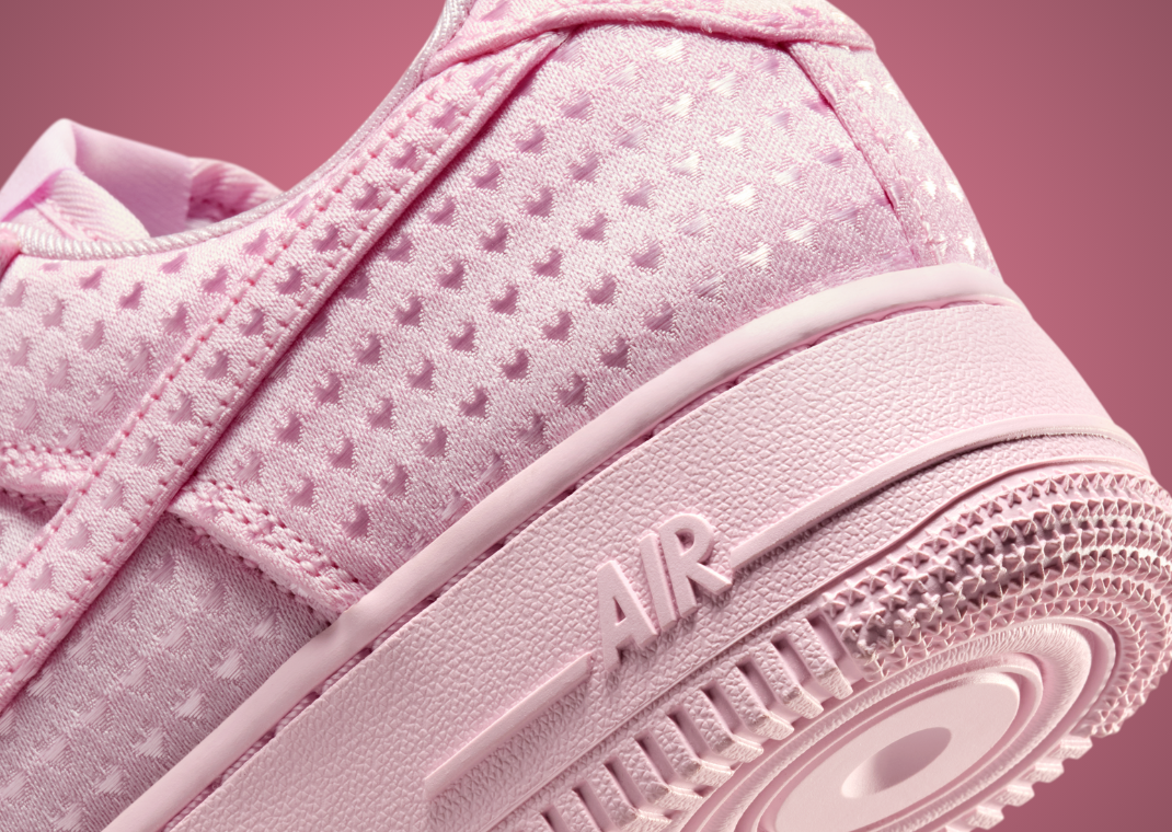 Nike Air Force 1 Low Valentine's Day Pink Foam Heel