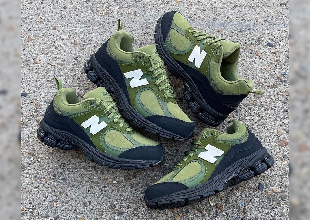 The Basement x New Balance 2002R Moss Green