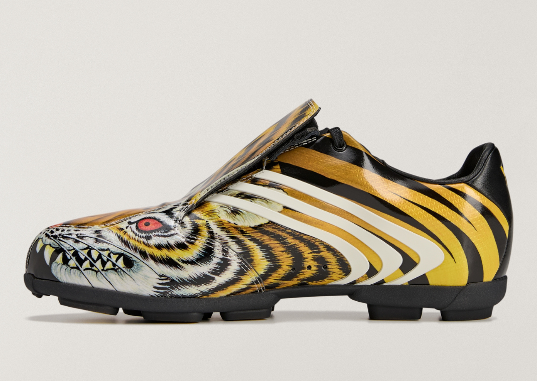 Y-3 adidas F50 Tunit Gold Tiger - Medial