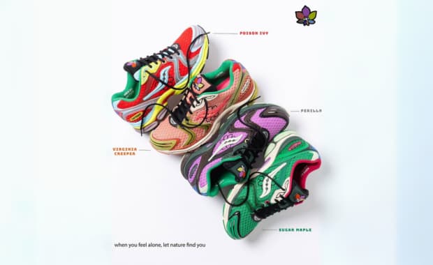 Jae Tips x Saucony ProGrid Triumph 4 Flowers Grow Uptown Collection