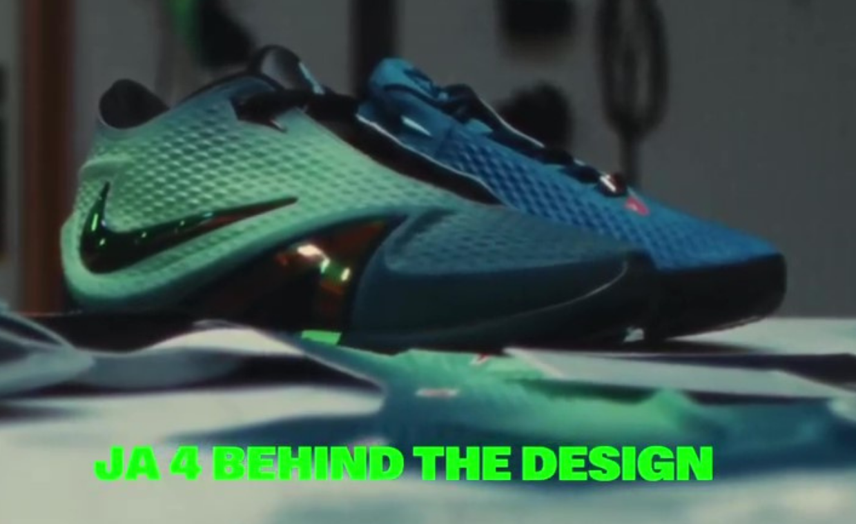 Nightmare Fuel: Take a Look Behind the Curtain at the Nike Ja 4 Design Process