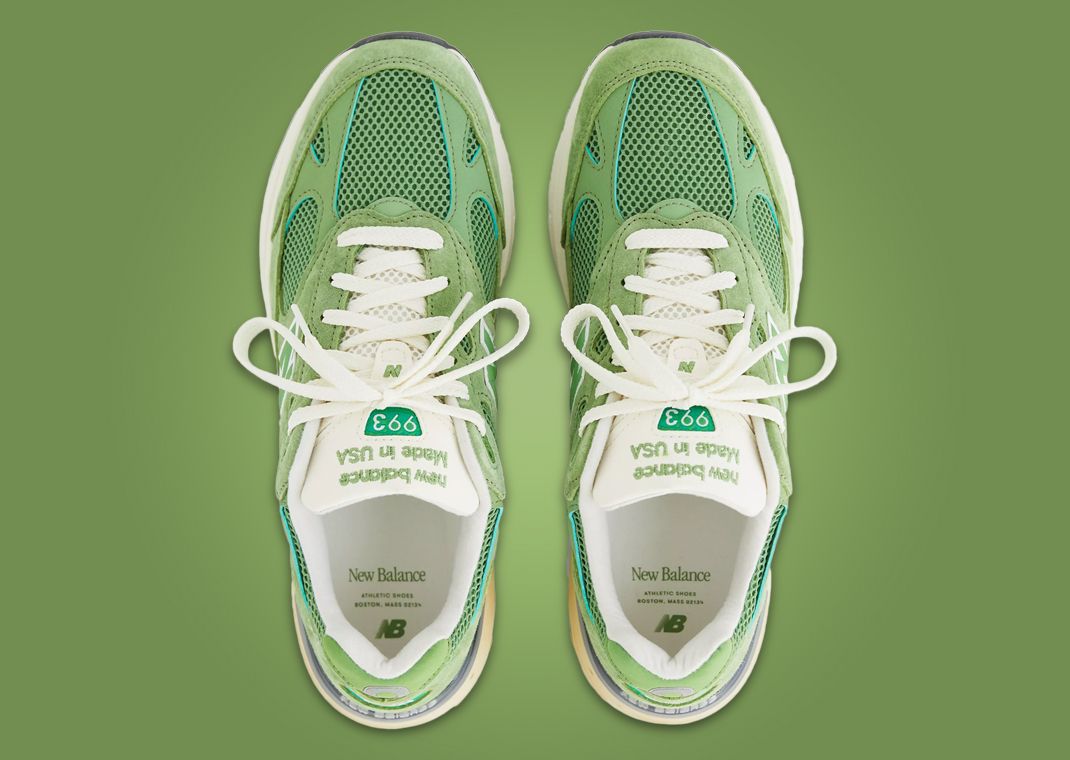 The New Balance 993 Made in USA Chive Releases April 2024