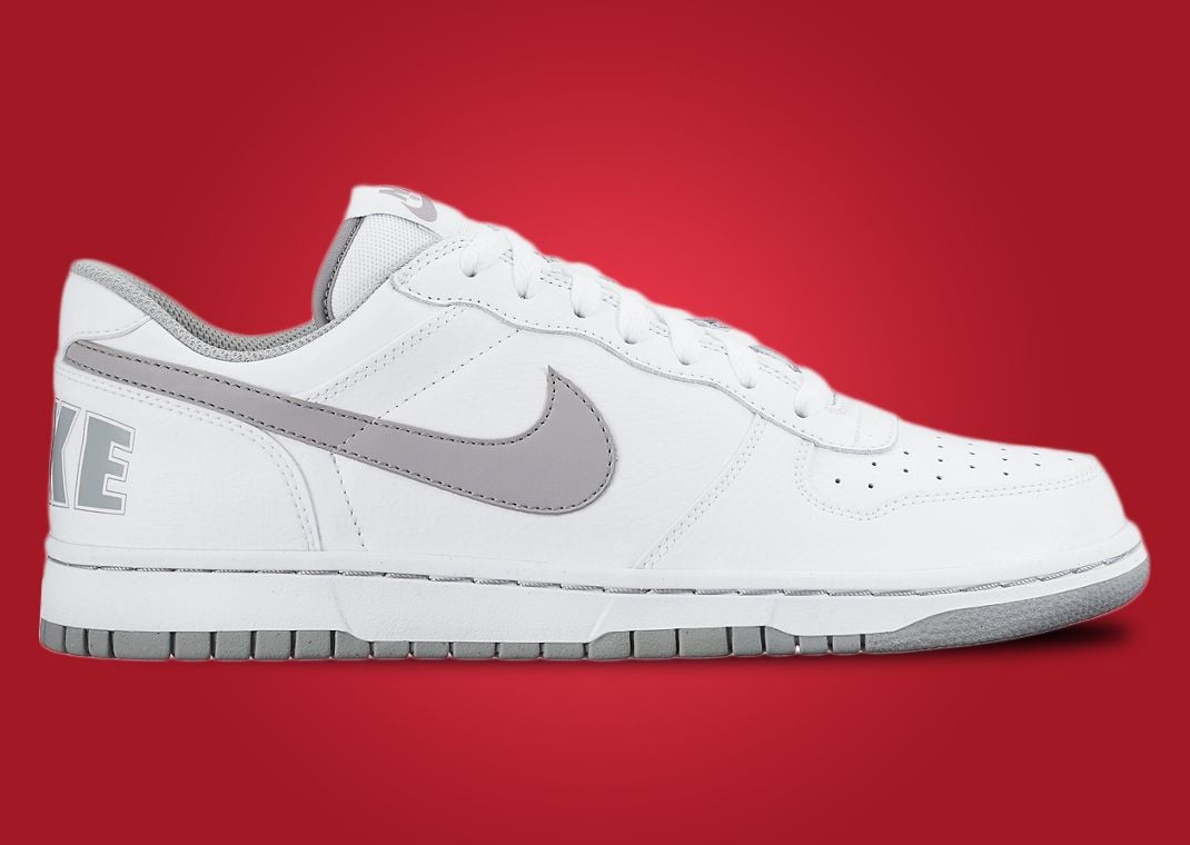 Nike Big Nike Low White Wolf Grey