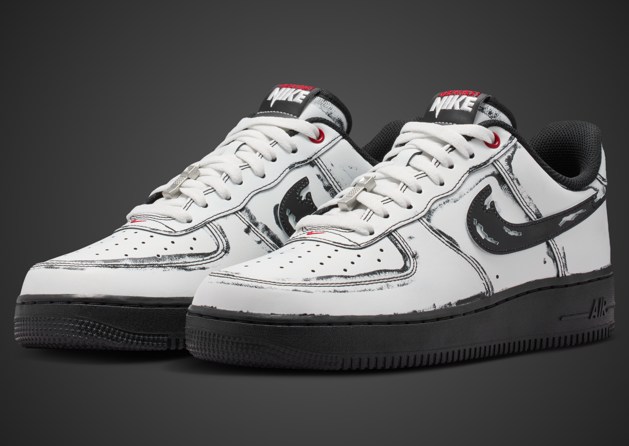 Nike Air Force 1 Low Scream Official Look - Angle