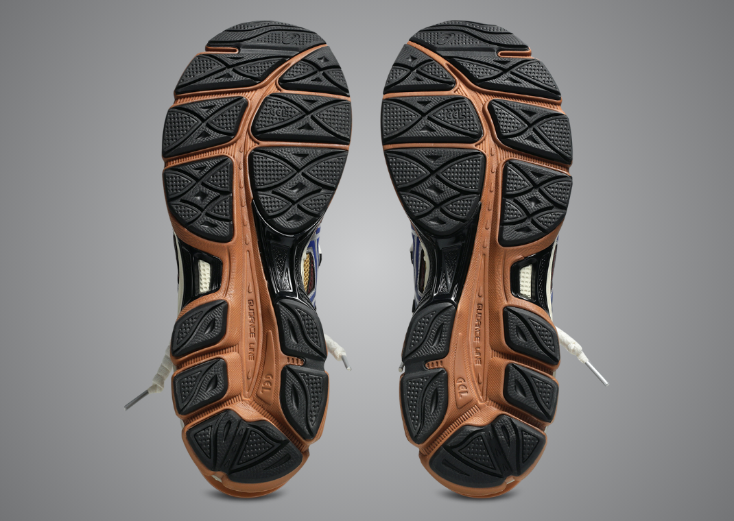 Toga Archives x Asics Gel-Cumulus 16 Orange Blue - Bottom