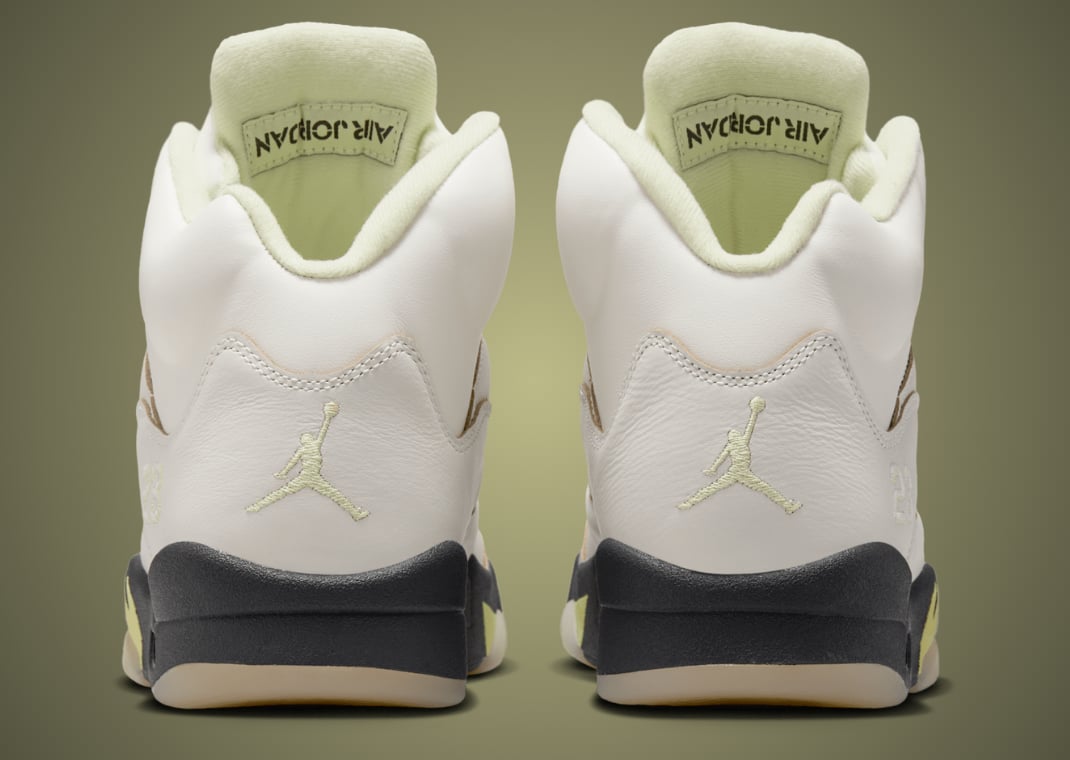 Air Jordan 5 Retro Sail Luminous Green (W)