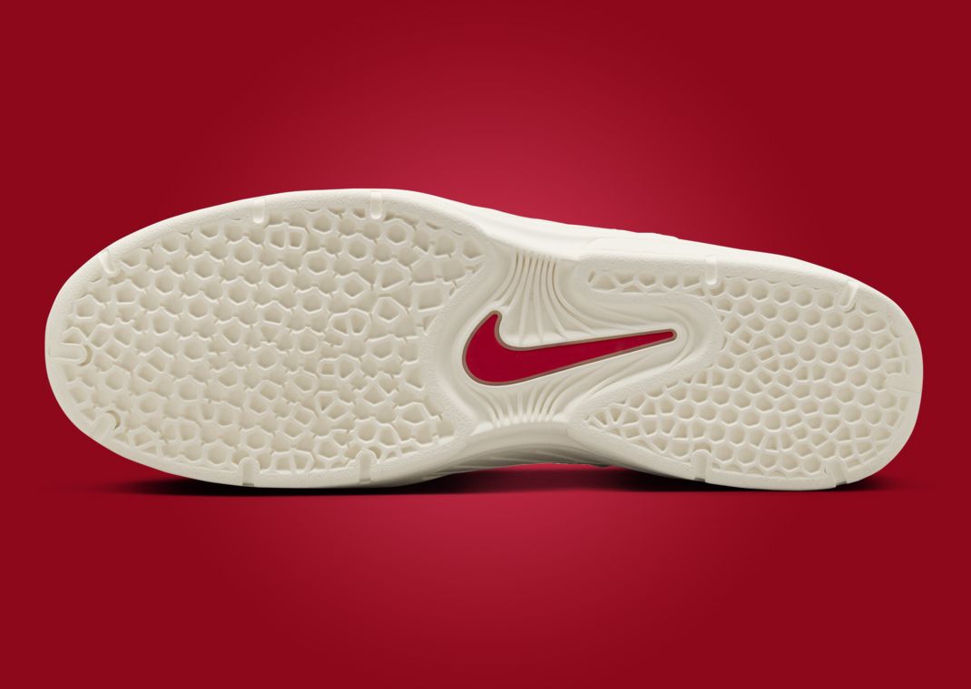 Nike SB Vertebrae Summit White University Red Outsole