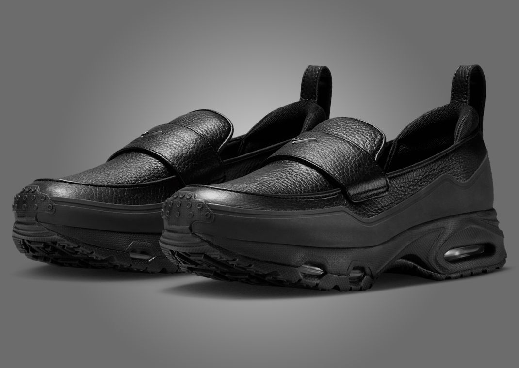 SWDC x Nike Air Max Phenomena Loafer Triple Black (W) Angle