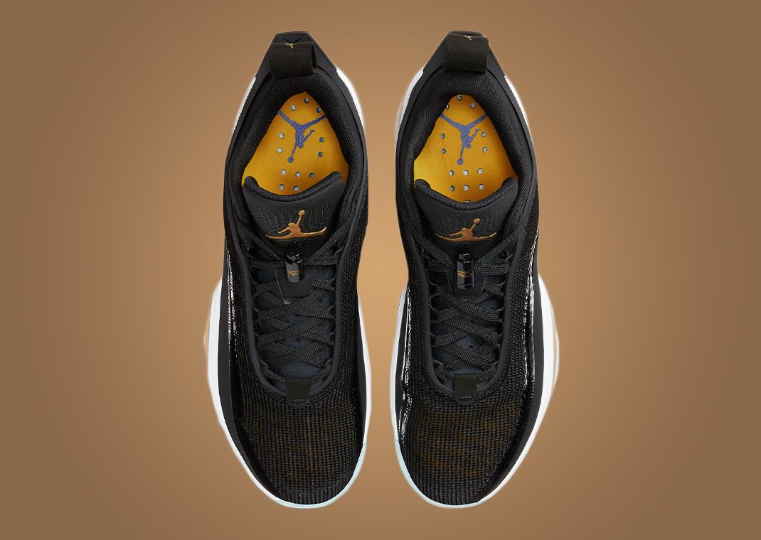 Jordan 36 Low PF Black Gold (White Sole) Men's - DH0832-071 - US