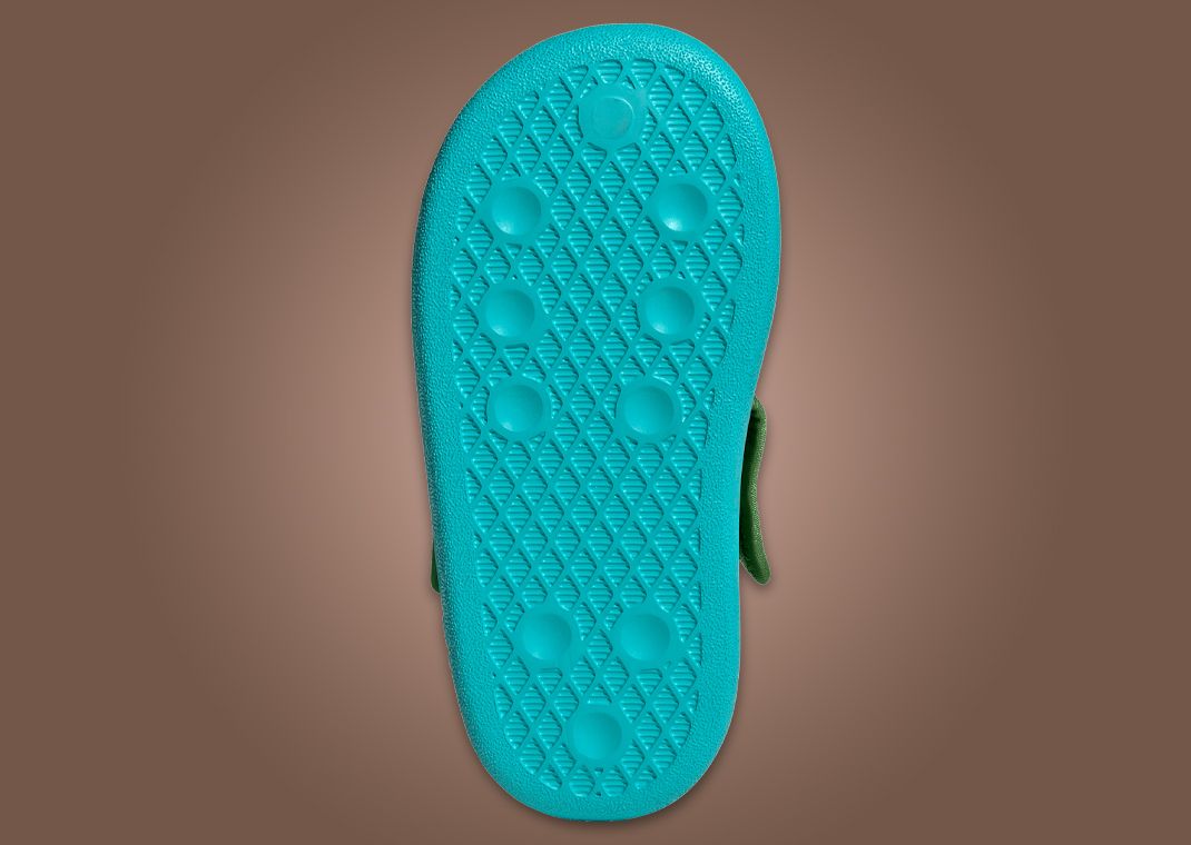 Minecraft x adidas Adifom Adilette Zombie (PS) Outsole