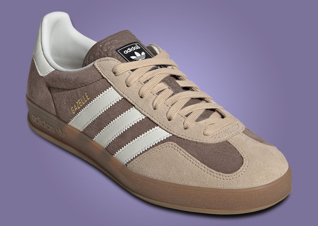 adidas Gazelle ブラウン adidas GAZELLE EARTHSTRATA/BROWN/GUM（アディダス ガゼル