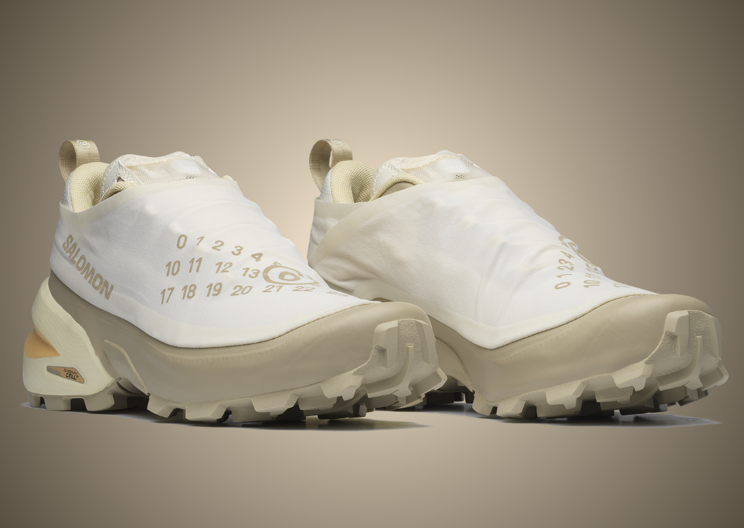 MM6 Maison Margiela x Salomon Cross Dust Vanilla Ice - Angle