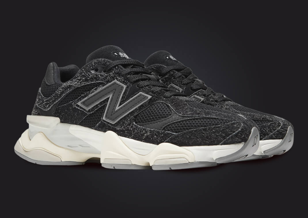 New Balance 9060 Black Suede