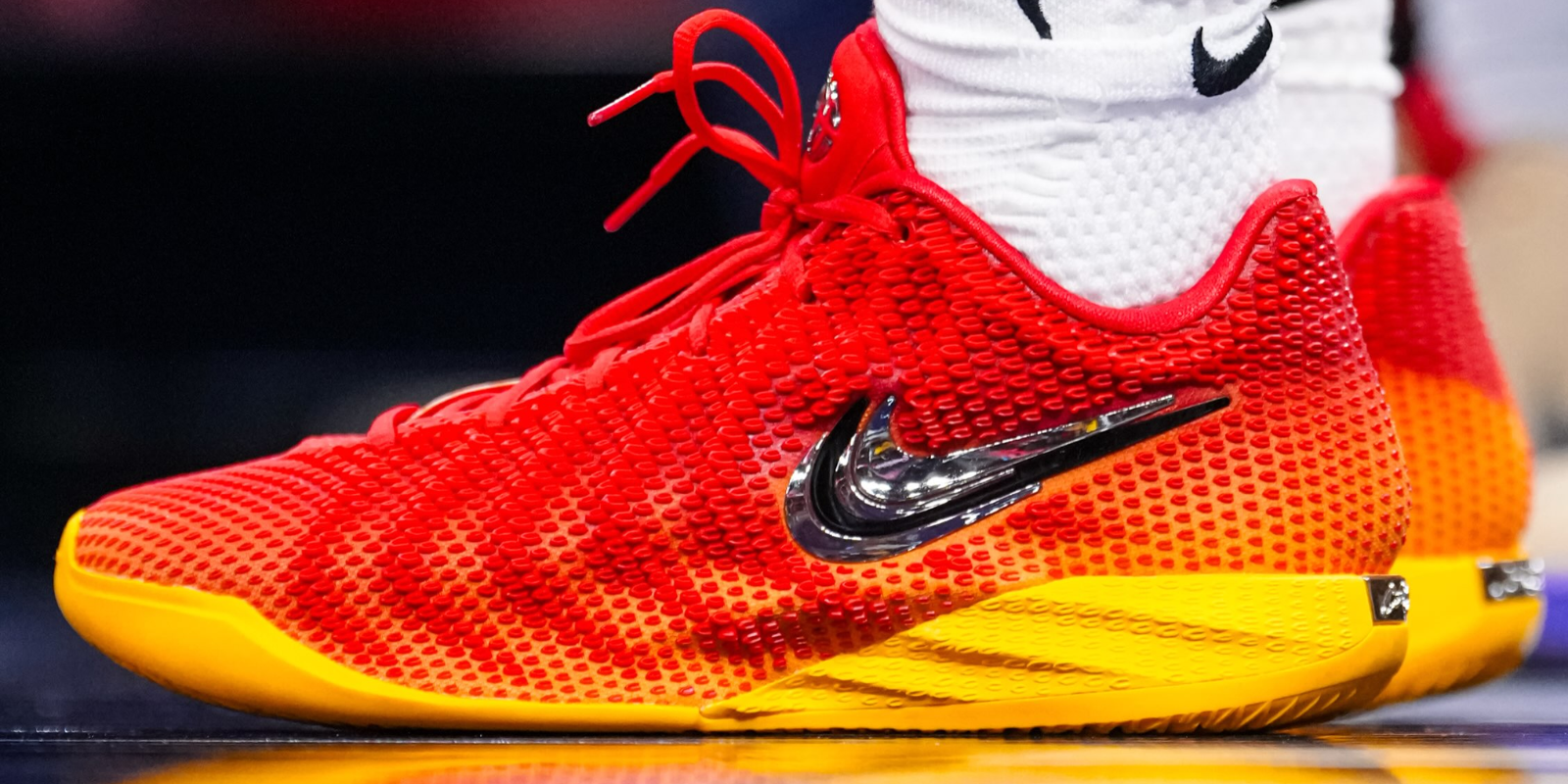 Caitlin Clarks Reveals the Kansas City Chiefs-inspired Nike Caitlin 1 Sea of Red