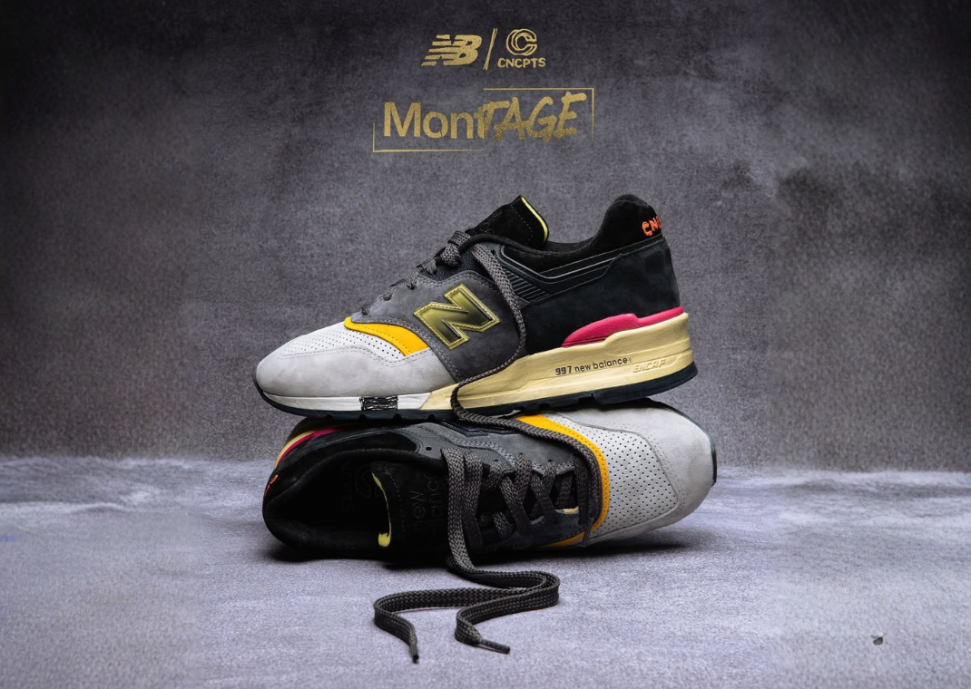 Concepts' New Balance 997 Made in USA Montage Drops December 2025