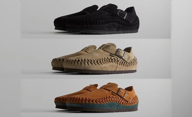 The Kith x Birkenstock Braided London Collection Releases December 2023