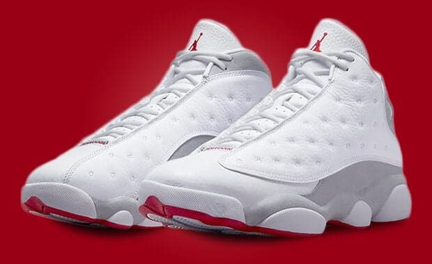 This Air Jordan 13 Wolf Grey True Red Releases In August