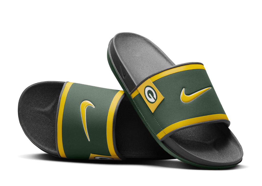 Nike Offcourt Slides Green Bay Packers 