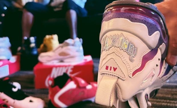 Deion Sanders Shows off Son Shedeur’s Nike Air DT Max 96 Low PEs