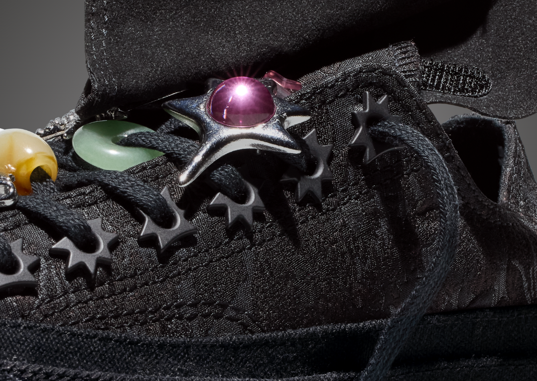 Collina Strada x Converse Chuck Taylor Ox Black Detail