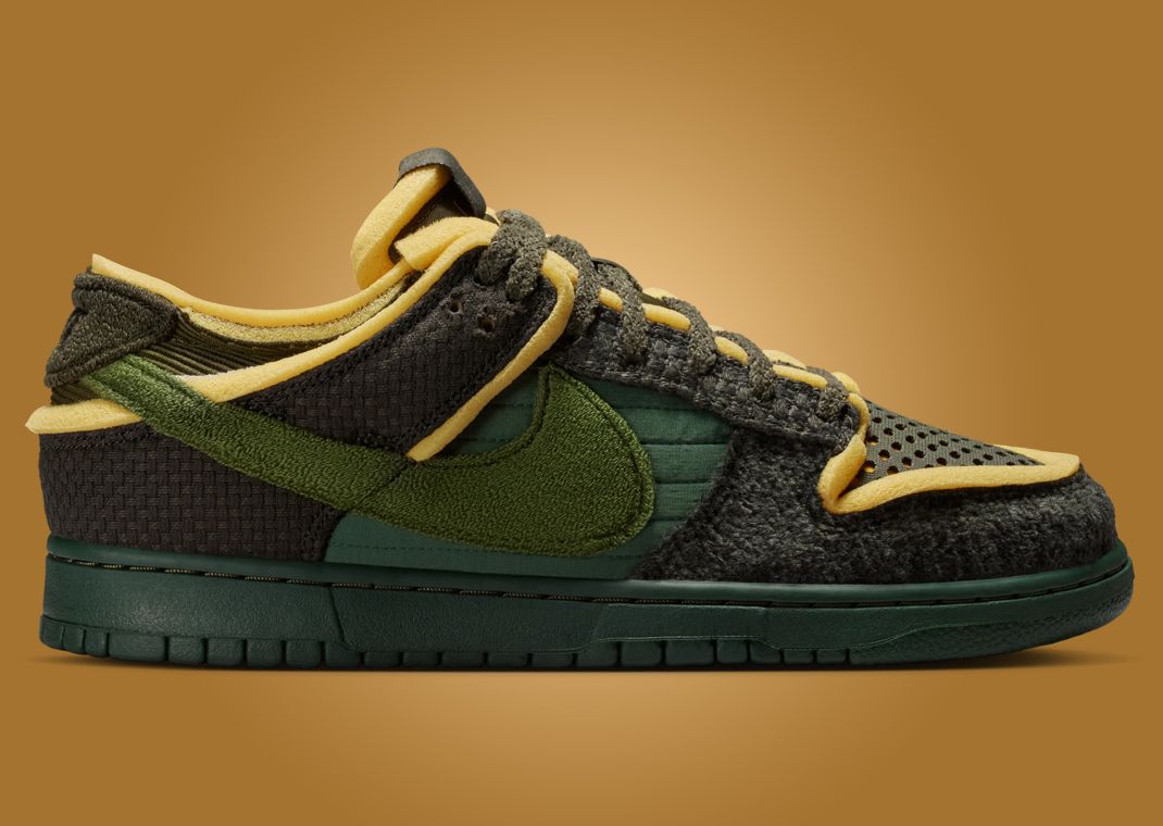 CPFM x Nike Swamp Sponge Dunk Sequoia Lateral