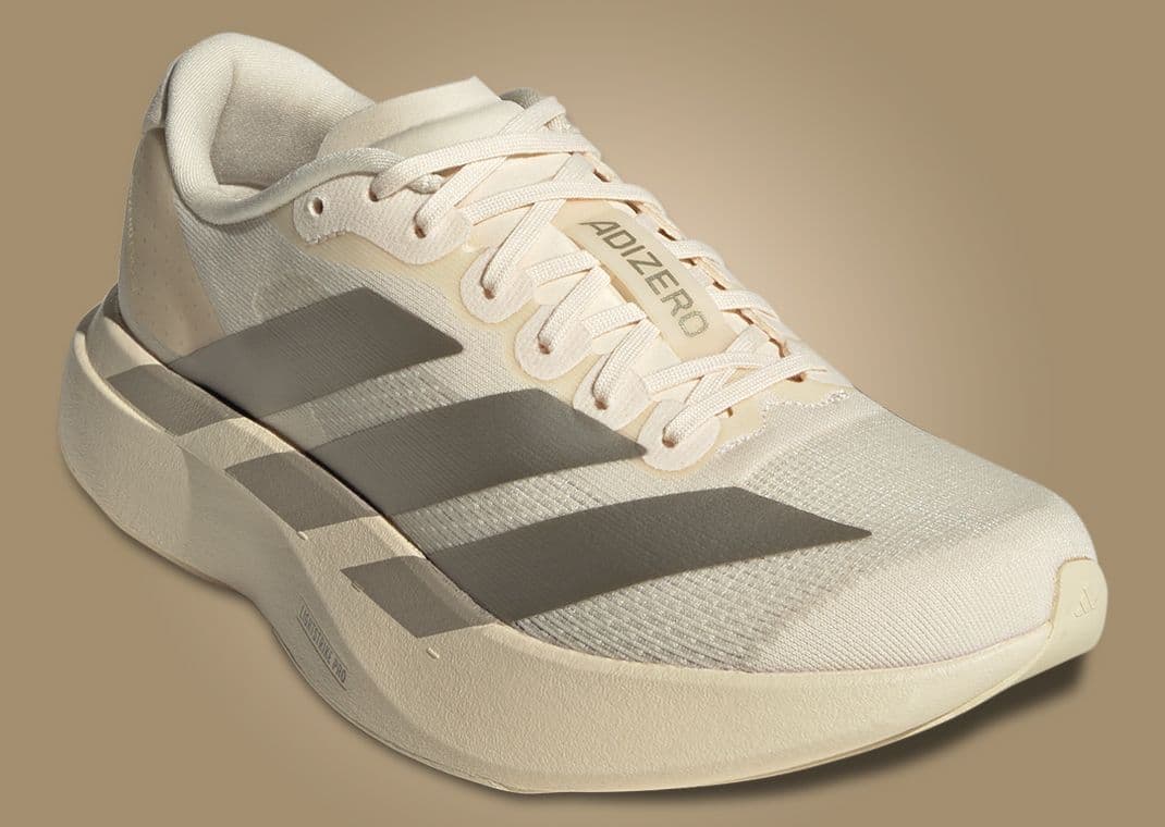 The adidas adizero Evo SL Wonder White Releases February 2025