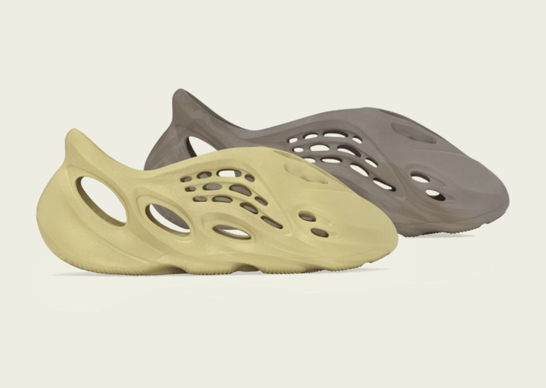 adidas Yeezy Foam RNR "Sulfur" & Stone Sage"