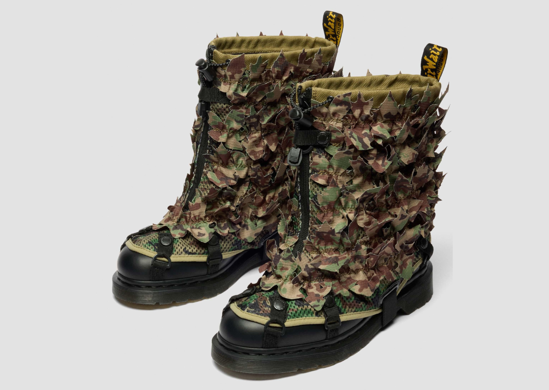 Babylon x Dr. Martens 1460 Camo - Angle