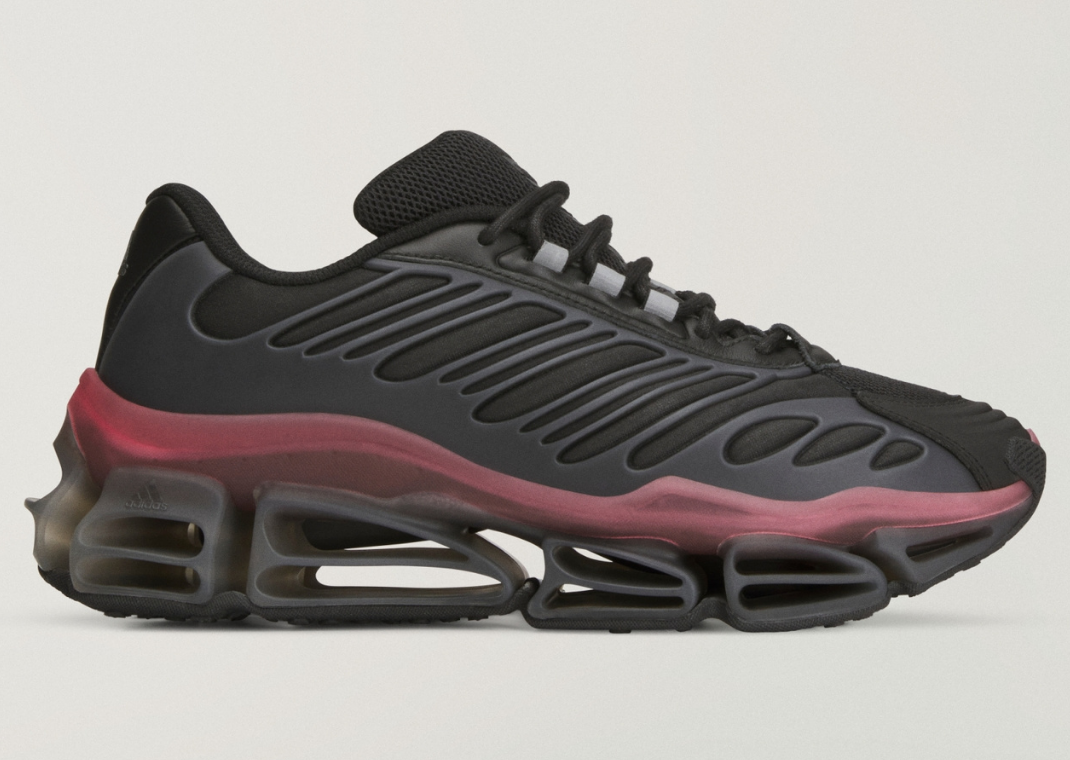 Willy Chavarria x adidas Megaride AG XL Black Red - Lateral