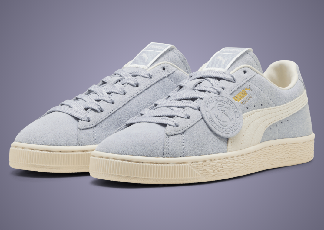 Puma Suede Charles F. Stead Mountain Blue - Angle