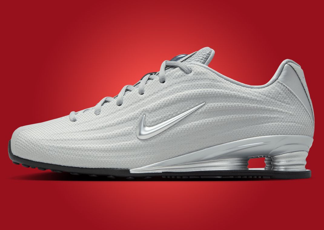 Nike Shox Z Silver Black Lateral