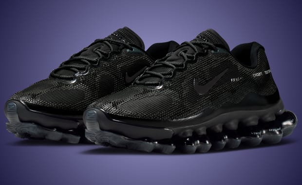 Official Images of the fragment design x Nike Air Liquid Max Show Intricate Details from Hiroshi