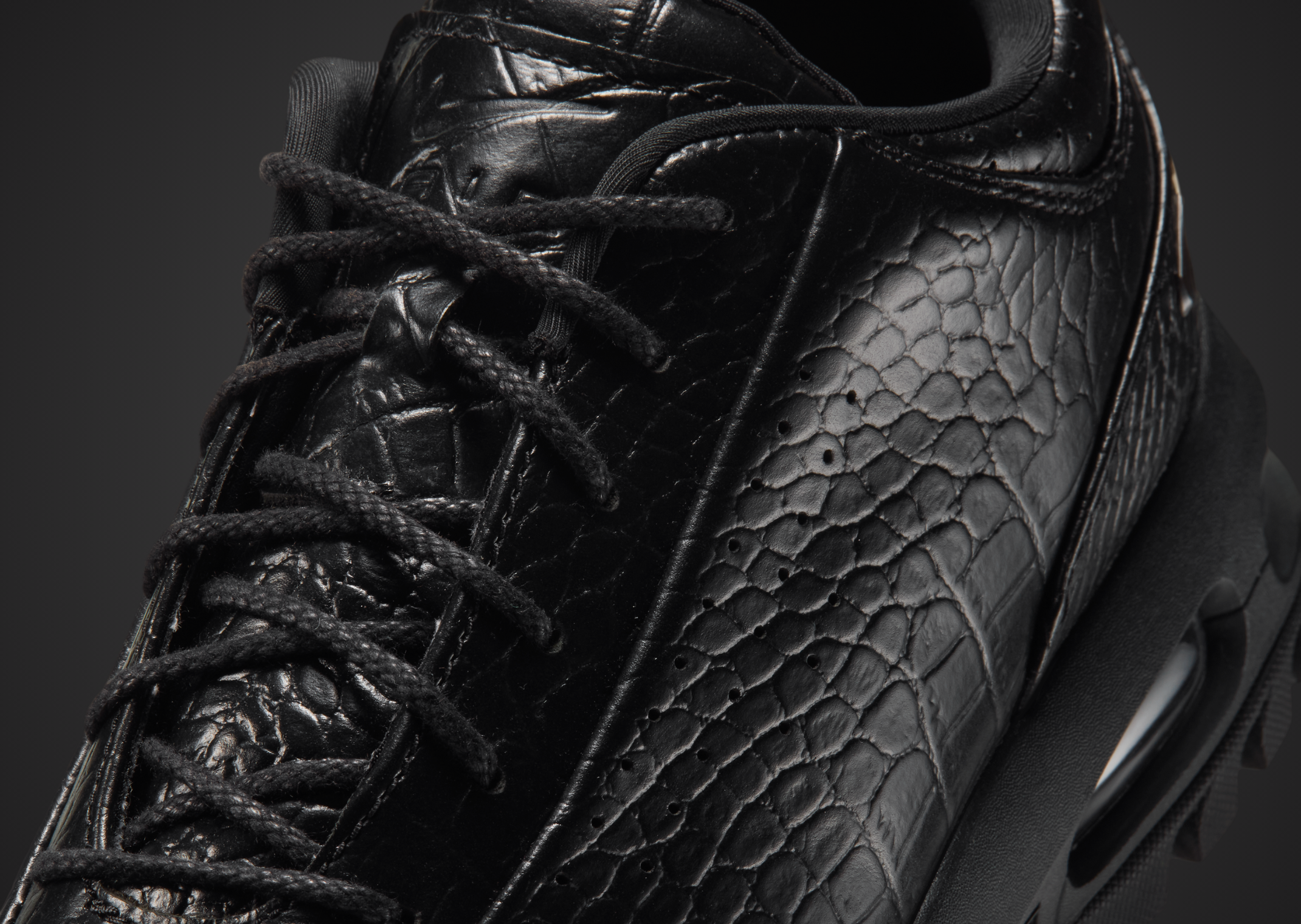 Nike Air Max Goadome Low Croc Black Detail