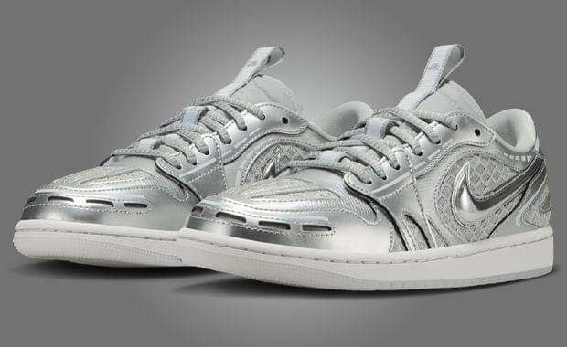 The Air Jordan 1 MM Low V3 Metallic Silver Releases Fall 2025