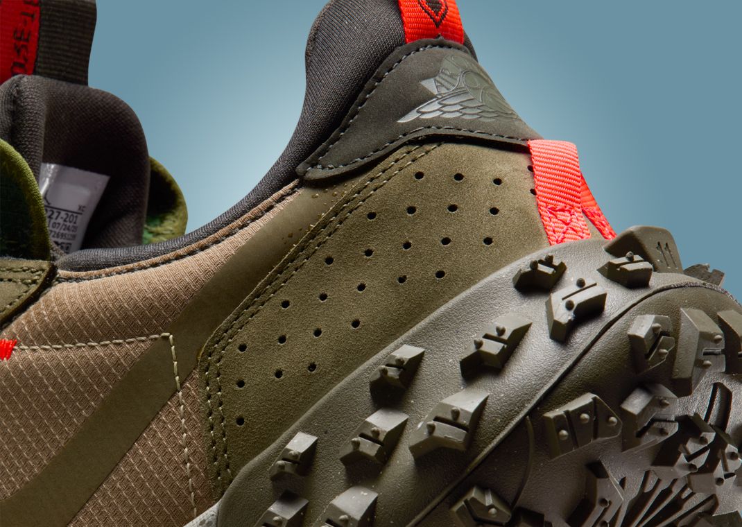 Air Jordan 1 Element Low Gore-Tex Medium Olive Heel Detail