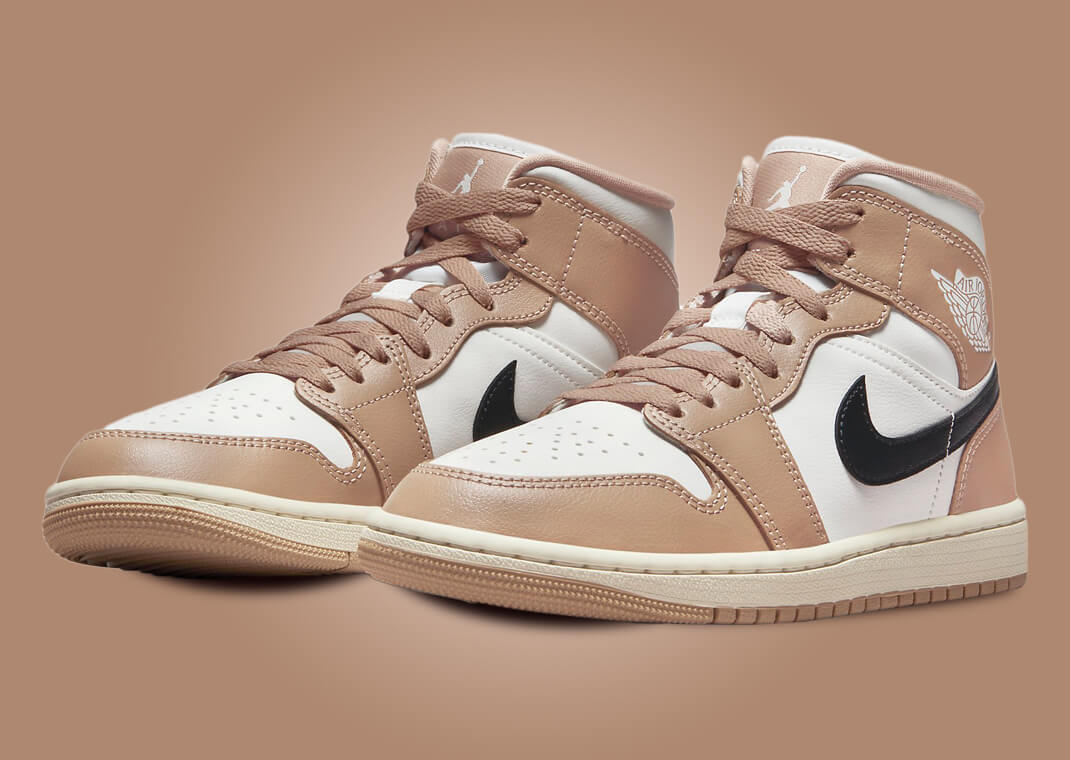 Air Jordan 1 Mid Sail Desert (W)