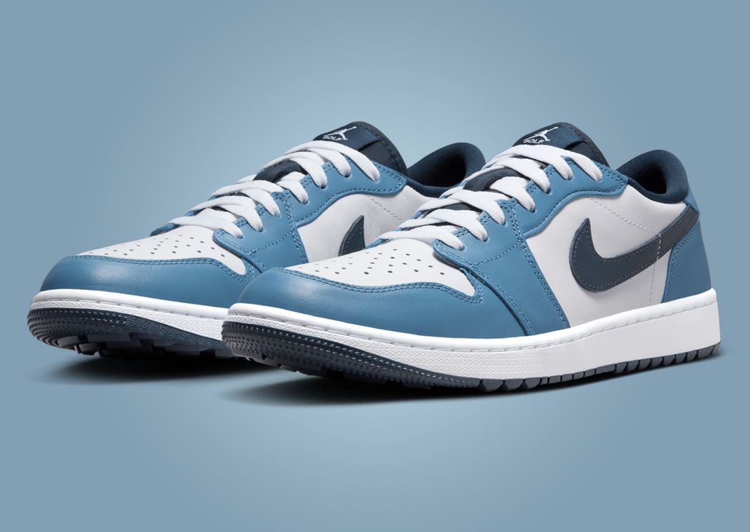 Air Jordan 1 Low Golf White Aegean Storm