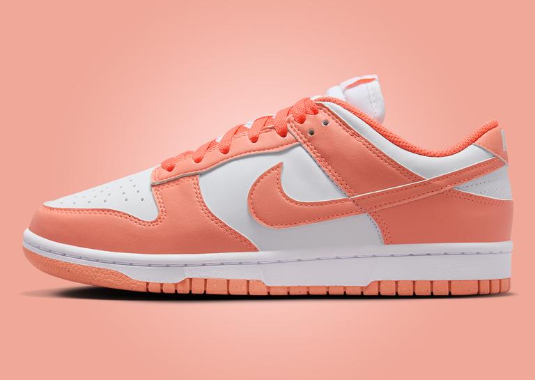 Nike Dunk Low NN Light Wild Mango (W) Lateral Left