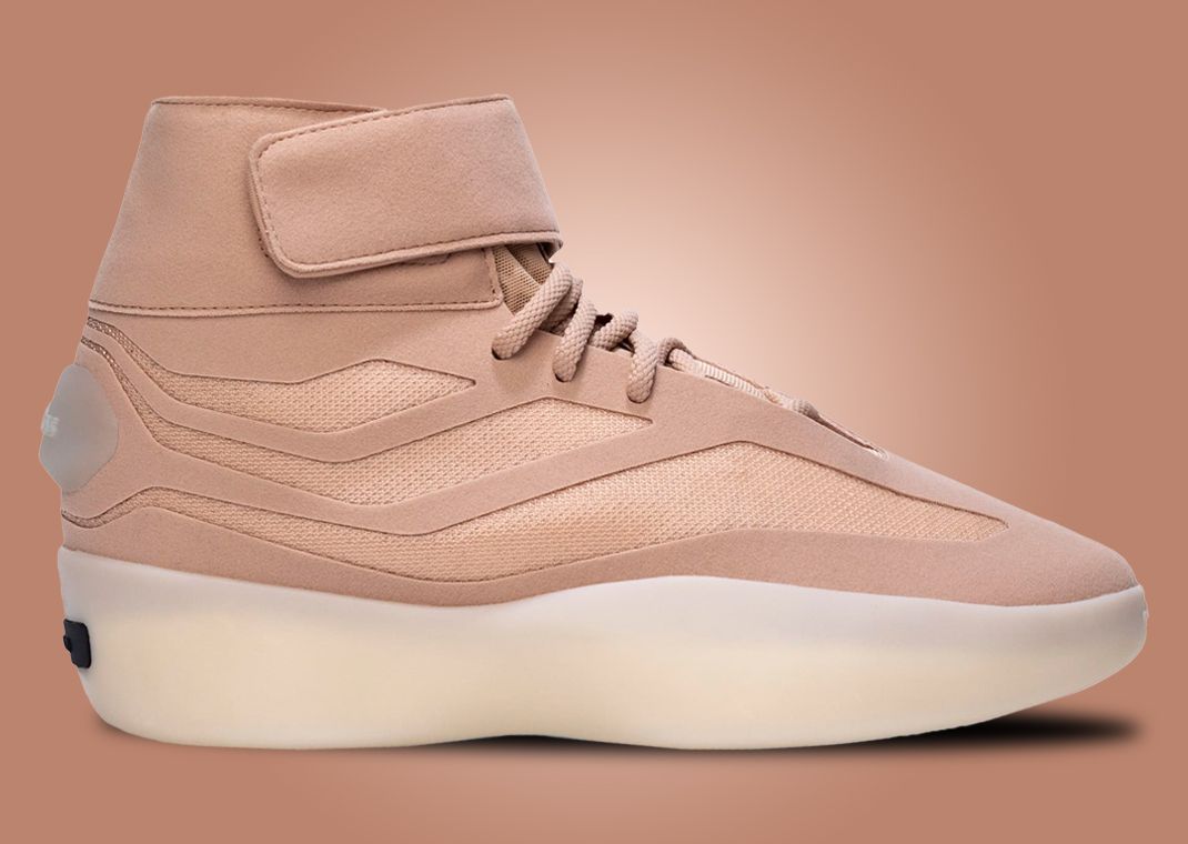 adidas Fear of God Athletics Basketball 2 Hi Ash Pearl Lateral