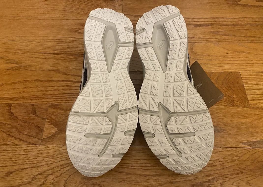 Kith x Asics Jog 100S Espresso Vanilla Ice Outsole