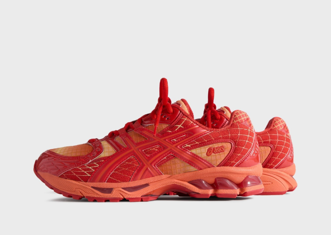 Kith x Marvel vs. Capcom x Asics Gel-Nimbus 10.1 Iron Man Lateral