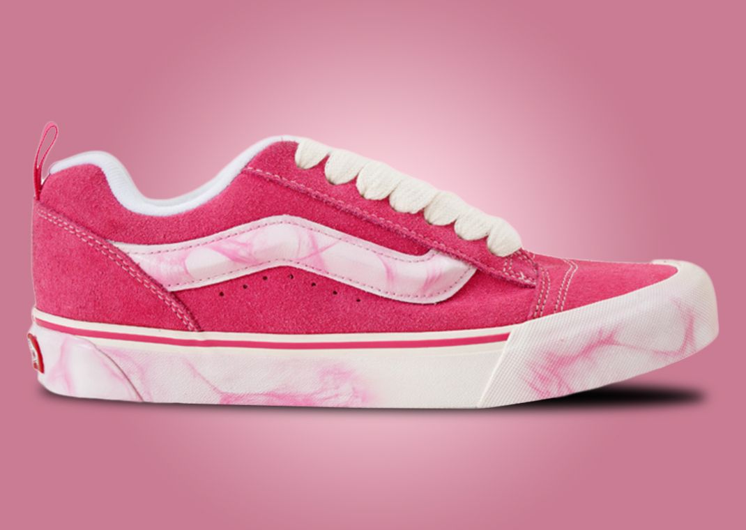 COSTS x Vans Knu Skool Pink Rose Marble Lateral