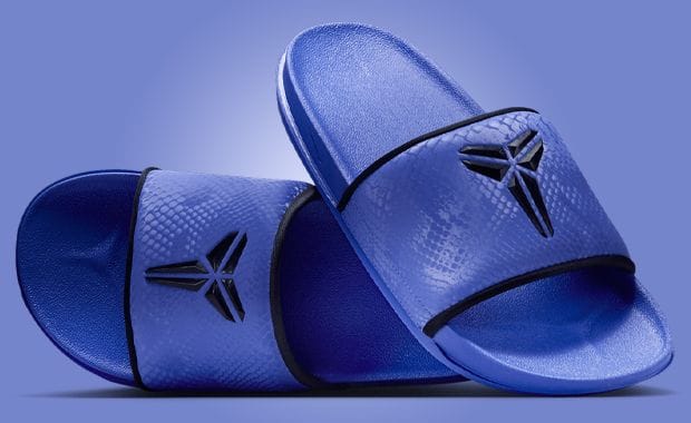 The Nike Kobe Offcourt Slide Persian Violet Joins the FC Barcelona Collection