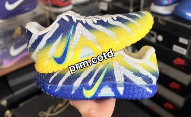 Nike Ja 3 Gets Blue and Yellow Gradient Remake