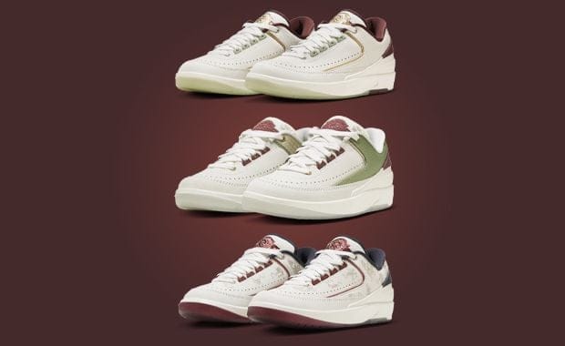 The Air Jordan 2 Low Chinese New Year Pack Releases January 2024
