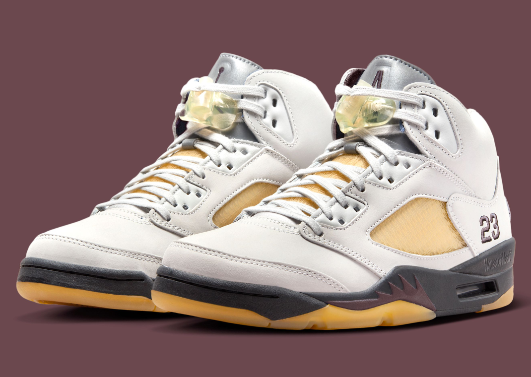 A Ma Maniere x Air Jordan 5 Retro Burgundy Crush (mock-up)